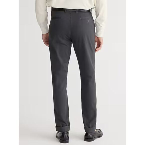 J.Crew 1040 Athletic Tapered-Fit Tech Pants Mens W33 L30 Gray Performance AU209 - Picture 2 of 10